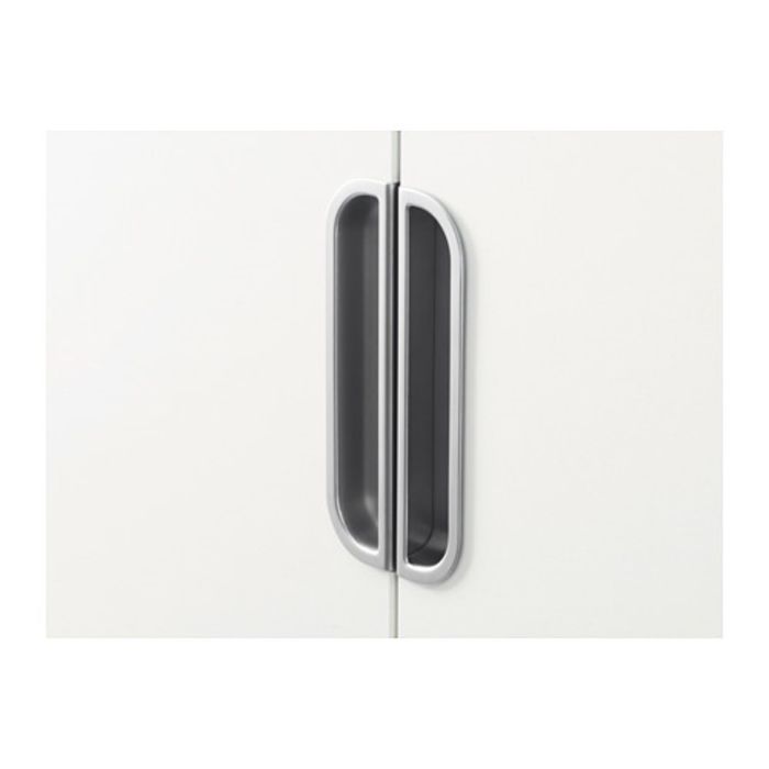 Шкаф с дверями, цвет белый ГАЛАНТ