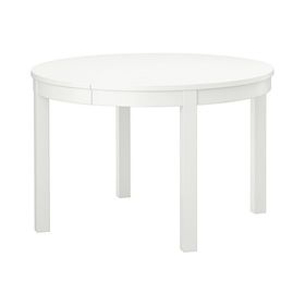 Белый стол раздвижной кухонный стол в