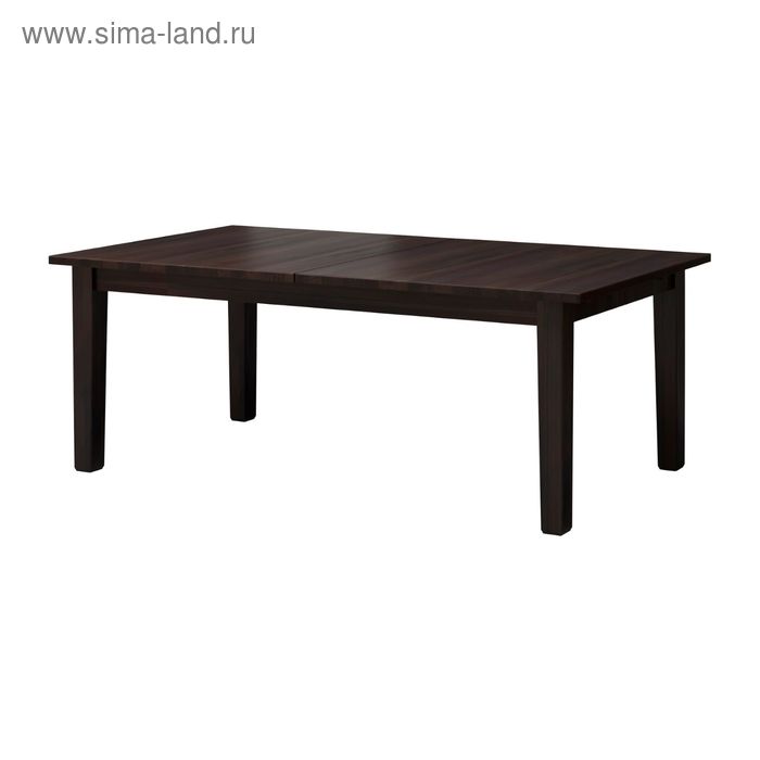 фото Раздвижной стол, цвет коричнево-чёрный стурнэс ikea