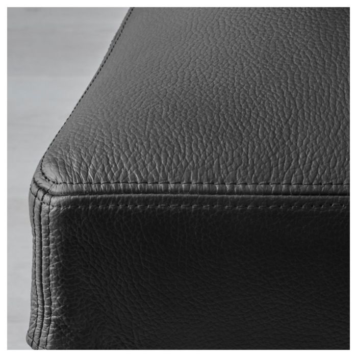 Стул барный, цвет коричнево-чёрный, Глосе черный ХЕНРИКСДАЛЬ