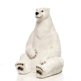 Садовая фигура "Белая Медведица" от Сима-ленд