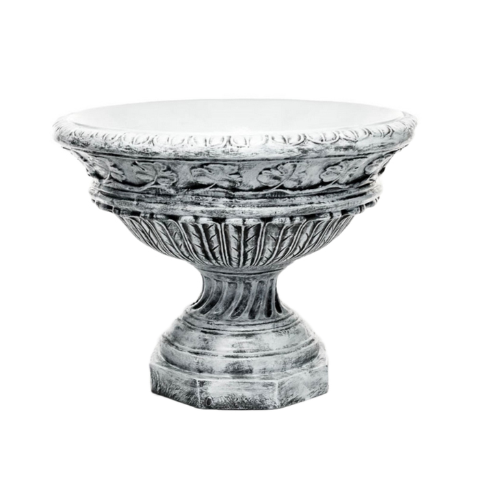 Вазон большой серый