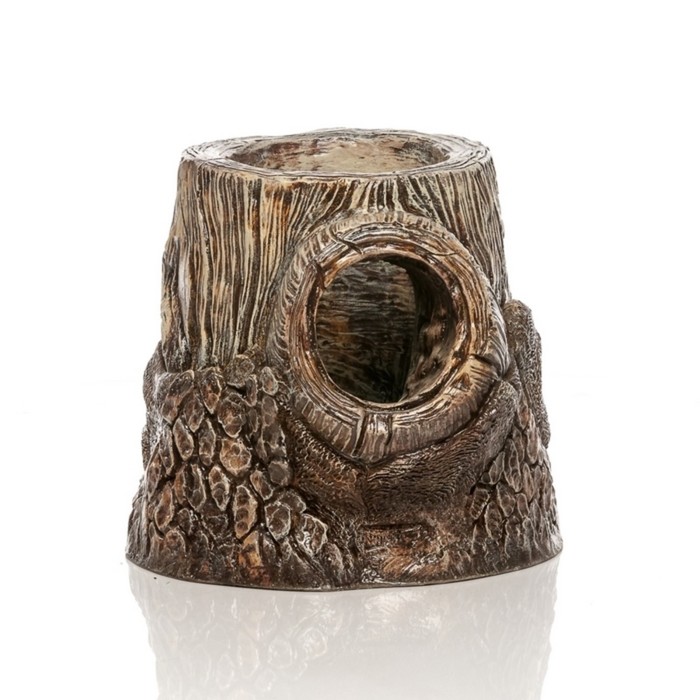 Фигурное кашпо "Пень дуб" средний