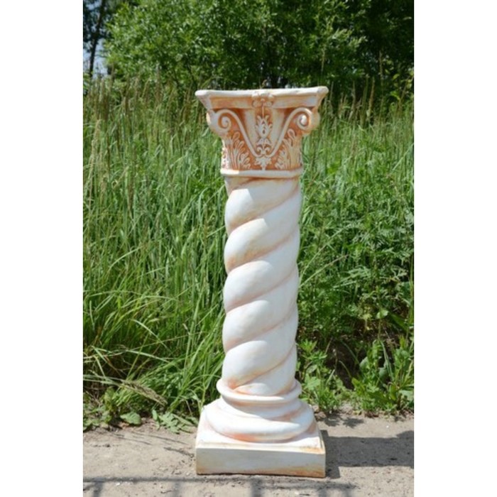 Колонна "Ренессанс" белый с золотом