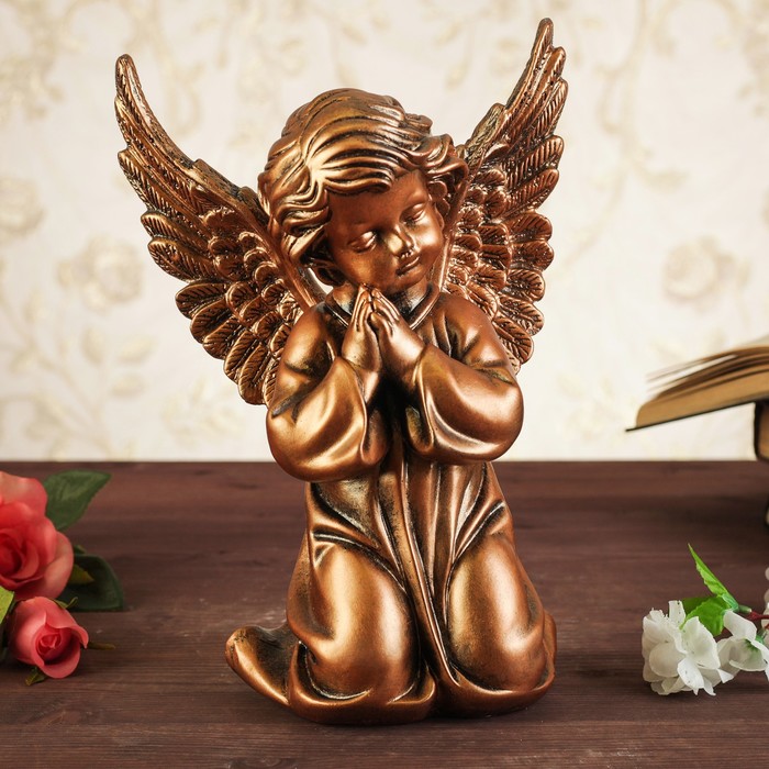 Статуэтка "Ангел с крыльями" бронза, 29 см