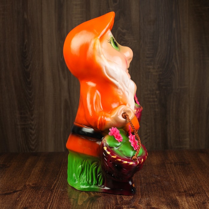 Садовая фигура "Гном Сема", микс, 38 см