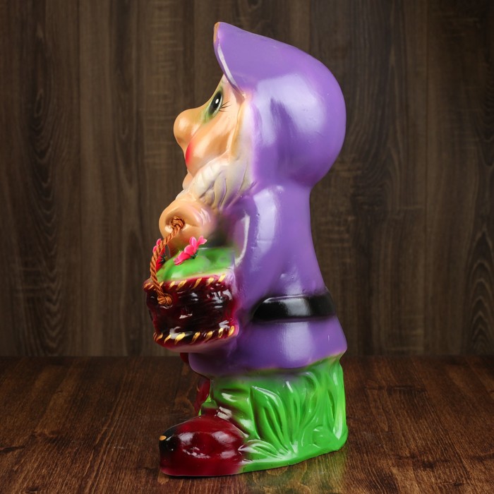 Садовая фигура "Гном Сема", микс, 38 см