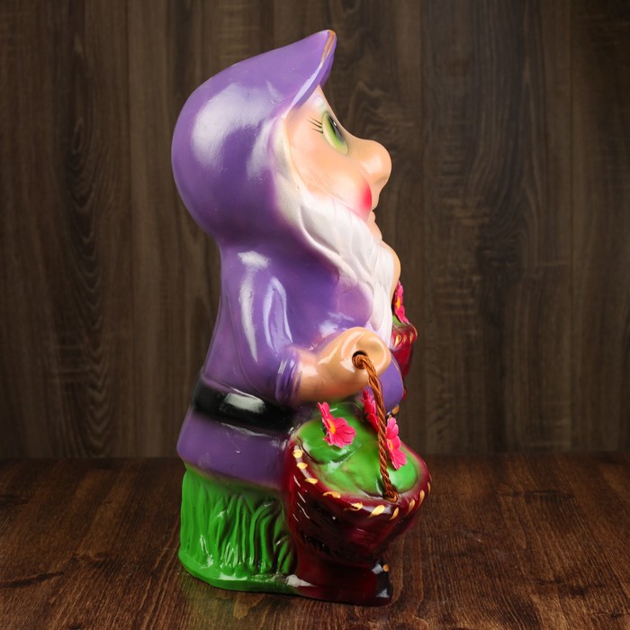 Садовая фигура "Гном Сема", микс, 38 см