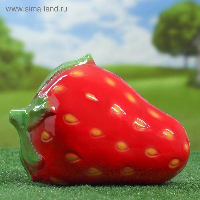 

Садовая фигура "Клубника", красный цвет, 26 см х 19 см х 19 см