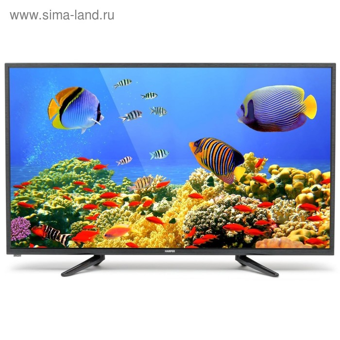 Телевизор Harper 32R470T, 32'', 1366x768, DVB-T2/C, 2xHDMI, 1xUSB, чёрный