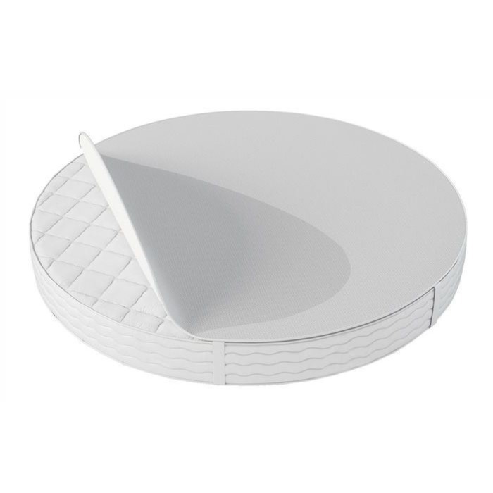 Наматрасник-простыня круглый с резинками, размер 73х73 см 0124