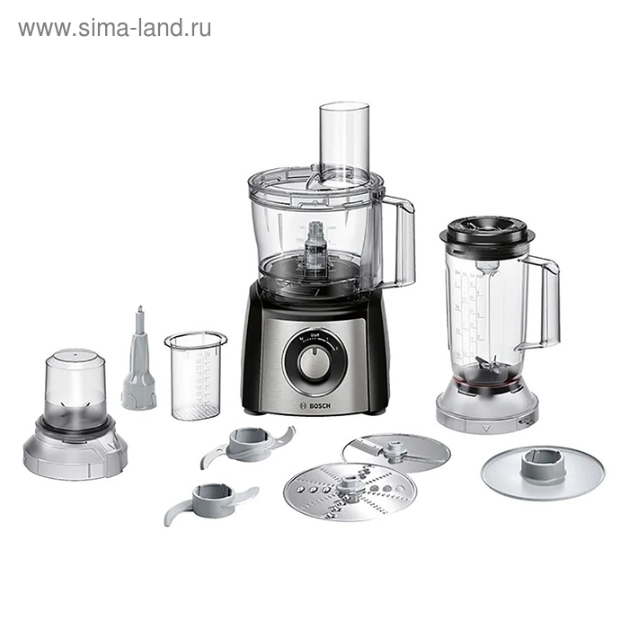 Кухонный комбайн Bosch MCM3501M 800 Вт черныйнержавеющая сталь 1511900₽