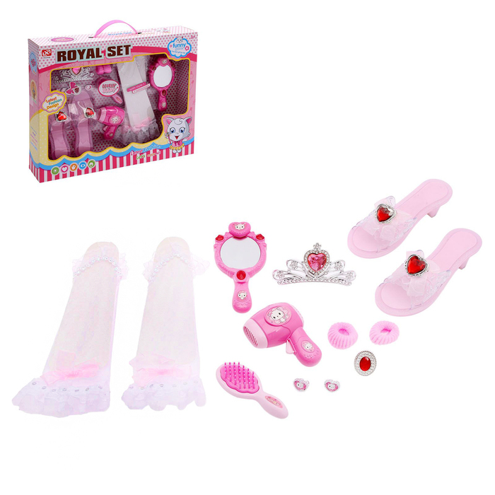 Набор аксессуаров для юной красотки "Леди" с перчатками