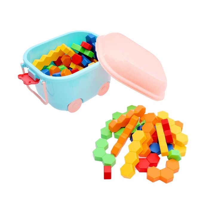 Конструктор развивающий IQ GEOMETRY, 72 детали