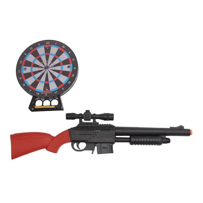 Электронный тир "Снайпер", световые и звуковые эффекты, работает от батареек