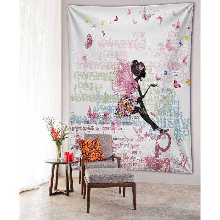 Декоративное панно с фотопечатью, 100% полиэстер