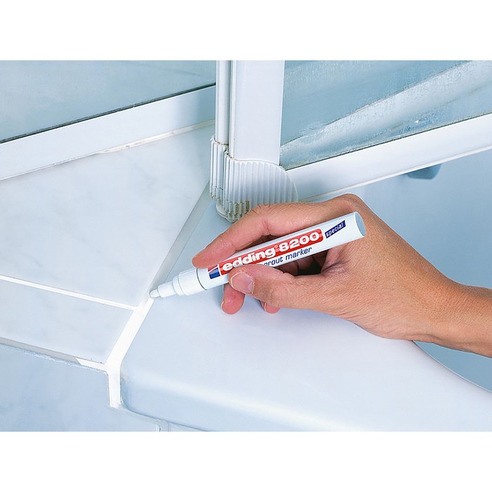Маркер для кафеля EDDING E-8200 металлический корпус 2-4 мм