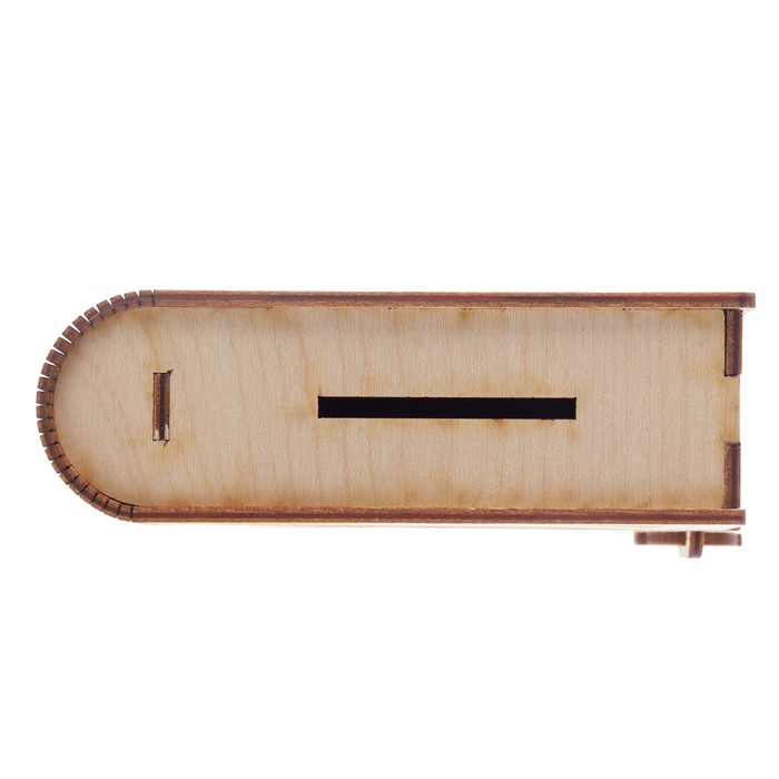 Копилка для декора из фанеры "Золотой запас Партии" 14х15х4,5 см (КД 00-36)