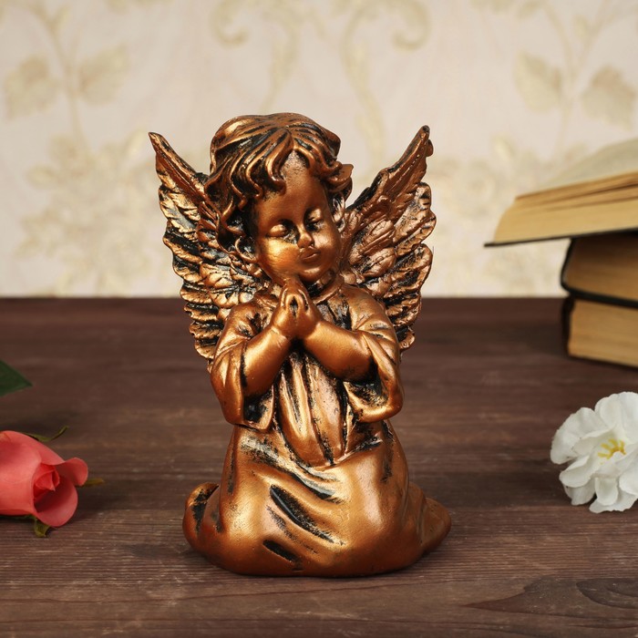 Статуэтка "Крылатик" маленький, цвет бронзовый