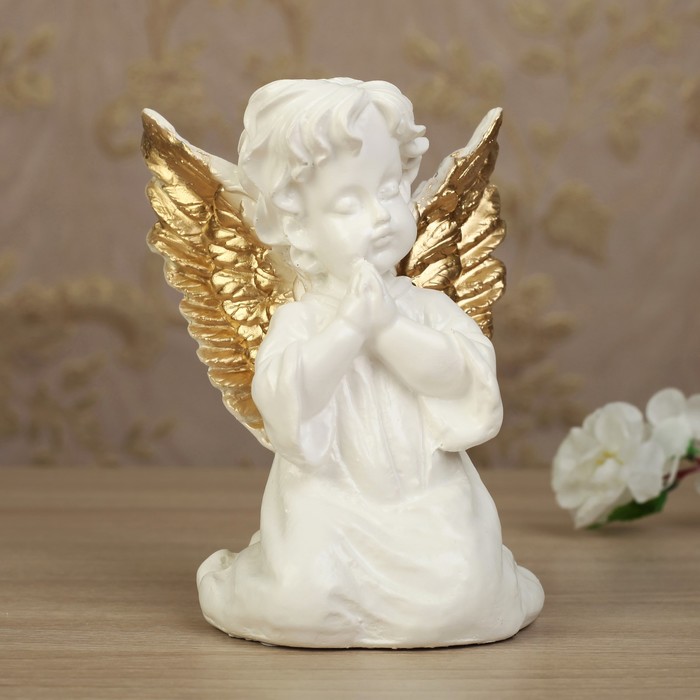 Статуэтка "Крылатик" маленький, цвет золотой