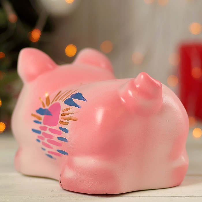 Копилка "Поросенок большой" море 30х15см