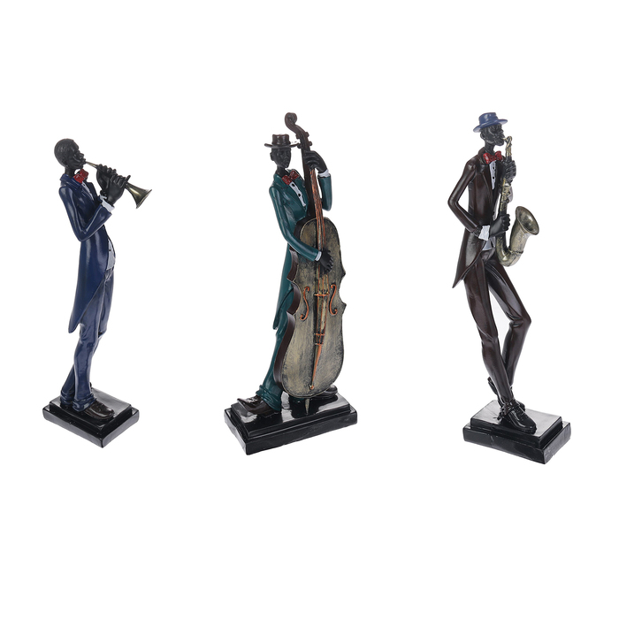 Сувенир полистоун "Джазовые музыканты" МИКС 45,5х18х9,7 см