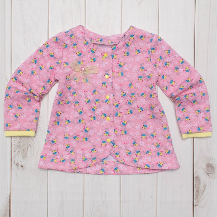 Джемпер для девочки, рост 92 (26) см, цвет розовый А-002_М