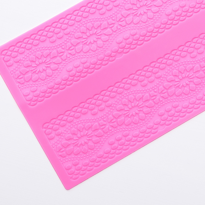 Коврик для айсинга "Цветочный ряд", цвета МИКС