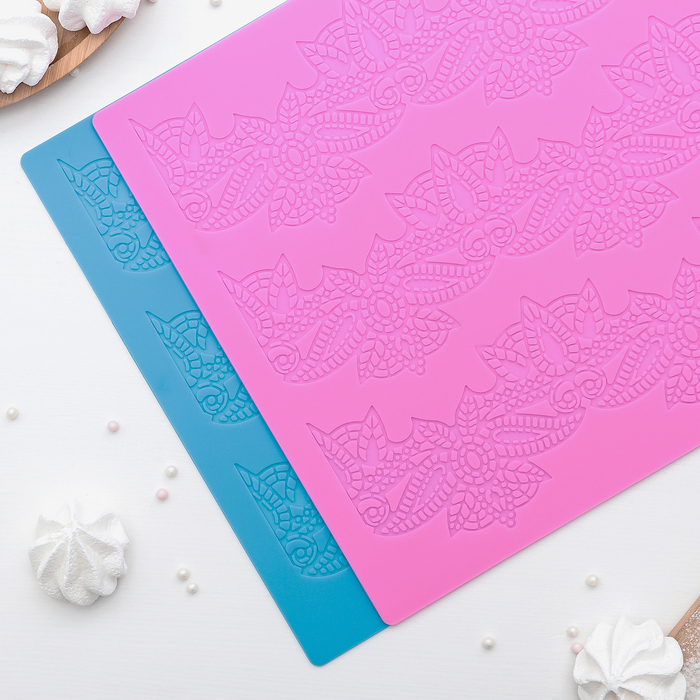 Коврик для айсинга 39х29,5 см "Листопад", цвета МИКС