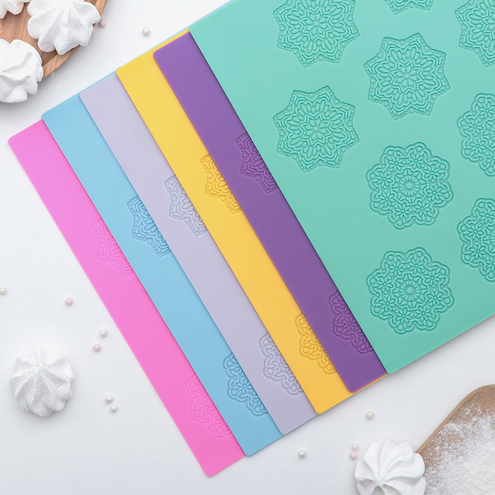 Коврик для айсинга "Сансара", цвета МИКС