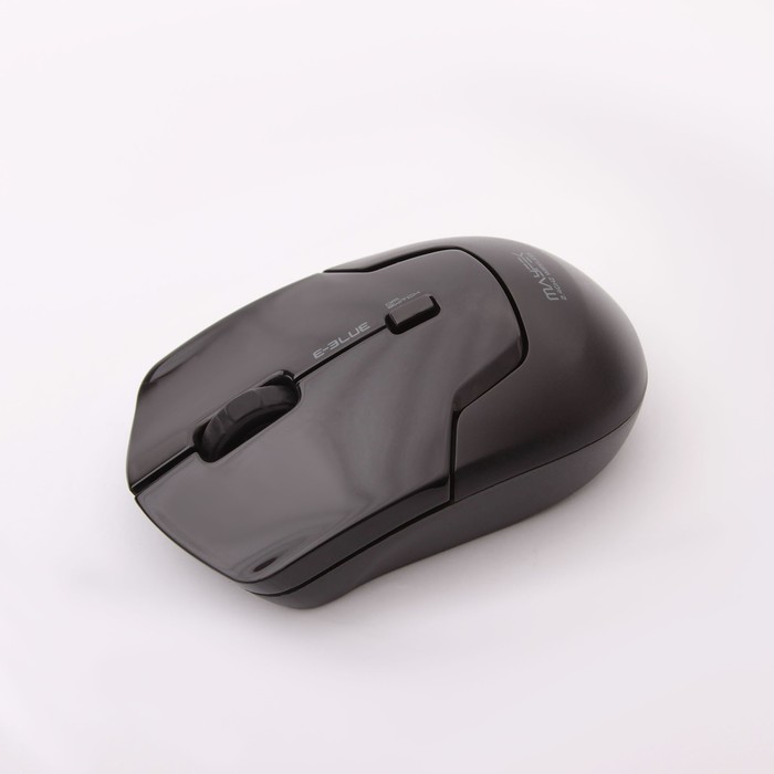 Мышь E-Blue MAYFEK Беспроводная, черная, Red сенсор, 1800 DPI, USB (EMS119BK)