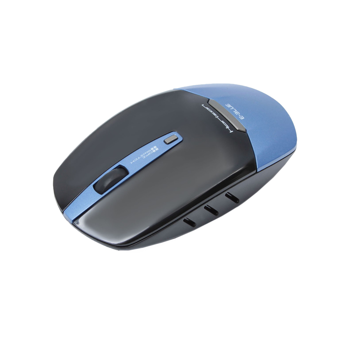 Мышь E-Blue Horizon Беспроводная, ультратонкая, голубая, 500/1000/1800 DPI, 2*AAA, USB, 6кн