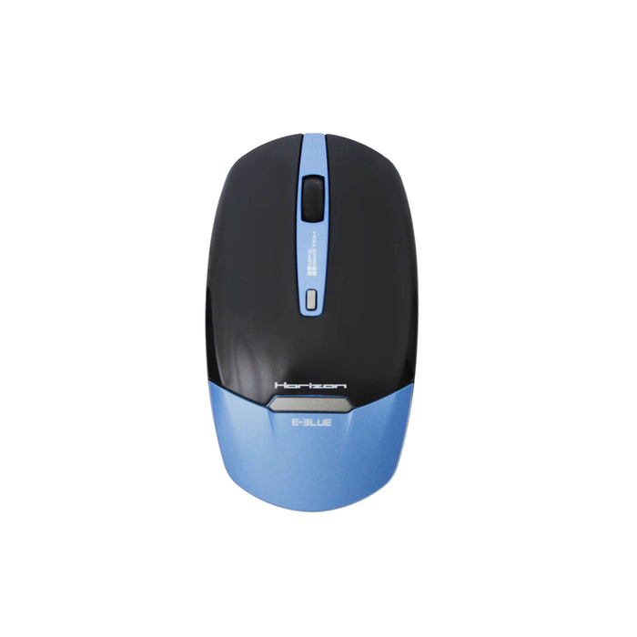 Мышь E-Blue Horizon Беспроводная, ультратонкая, голубая, 500/1000/1800 DPI, 2*AAA, USB, 6кн