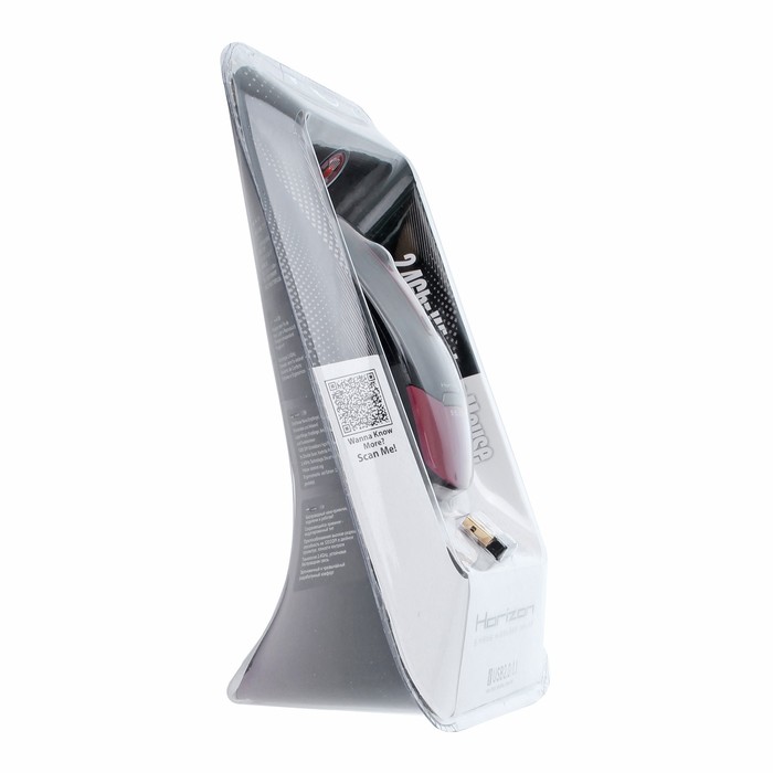 Мышь E-Blue Horizon Беспроводная, ультратонкая, 500/1000/1750 DPI, 2*AAA, USB, 6кн