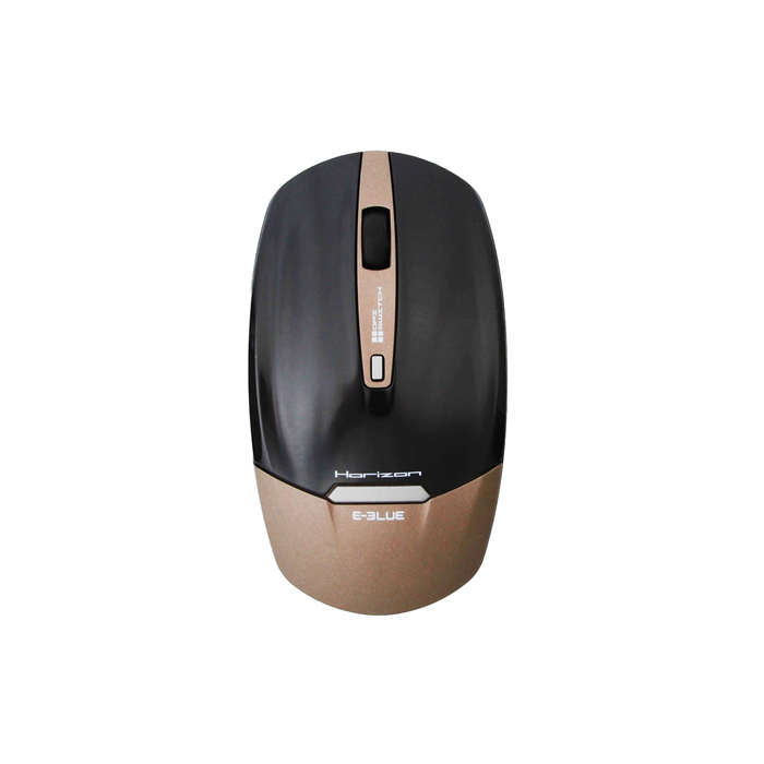 Мышь E-Blue Horizon Беспроводная, ультратонкая, светло-коричневая, 1600 DPI, 2*AAA, USB, 6кн