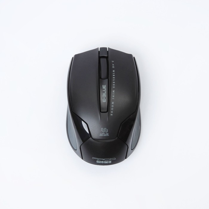 Мышь E-Blue Arco mini Бесроводная, черная лазерная мини-мышь, 1 AA, 1200DPI (EMS126BK)