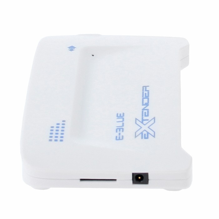 Картридер + хаб E-Blue Extender синий, (Чтение карт форматов: SD, MS, M2, T-flash