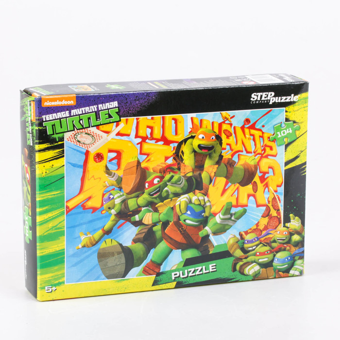 Пазл "Черепашки Ниндзя", 104 элемента