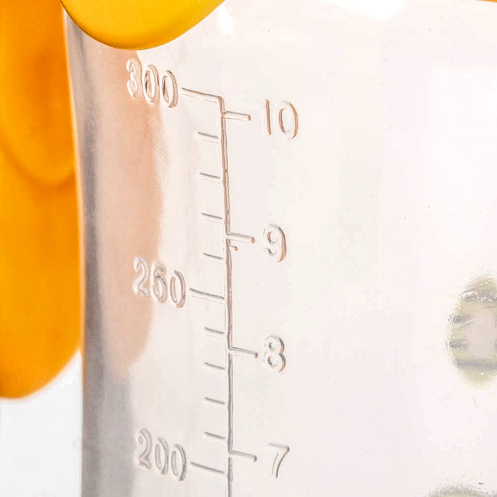 Бутылочка для кормления с ручками, 210 мл, от 0 мес., цвет жёлтый, рисунок МИКС