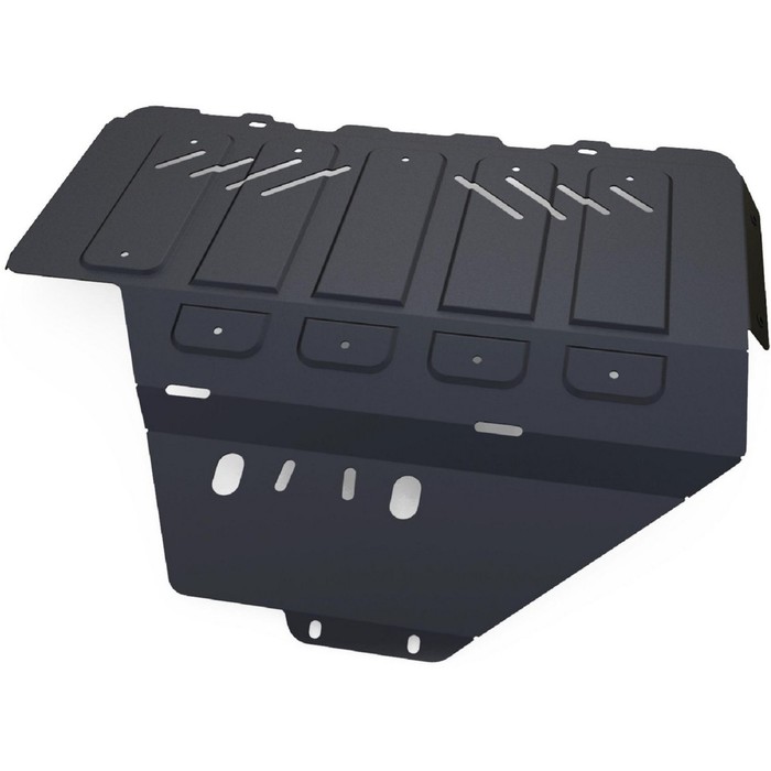 Защита картера АвтоБРОНЯ (увеличенная) для Subaru Impreza (V - 1.6; 2.0) 2012-н.в., крепеж в комплекте, сталь, 2 мм, 111.05427.1