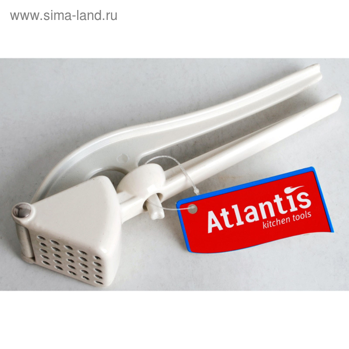 Пресс для чеснока Atlantis, цвет белый пресс для чеснока atlantis faisca f287