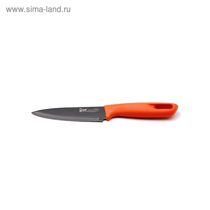 нож универсальный кухонный ivo titanium evo 12 см Нож кухонный IVO, оранжевый, 13 см
