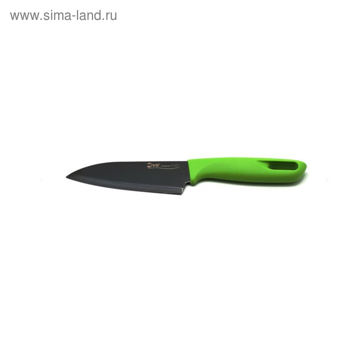 Нож сантоку IVO, цвет зелёный, 12,5 см