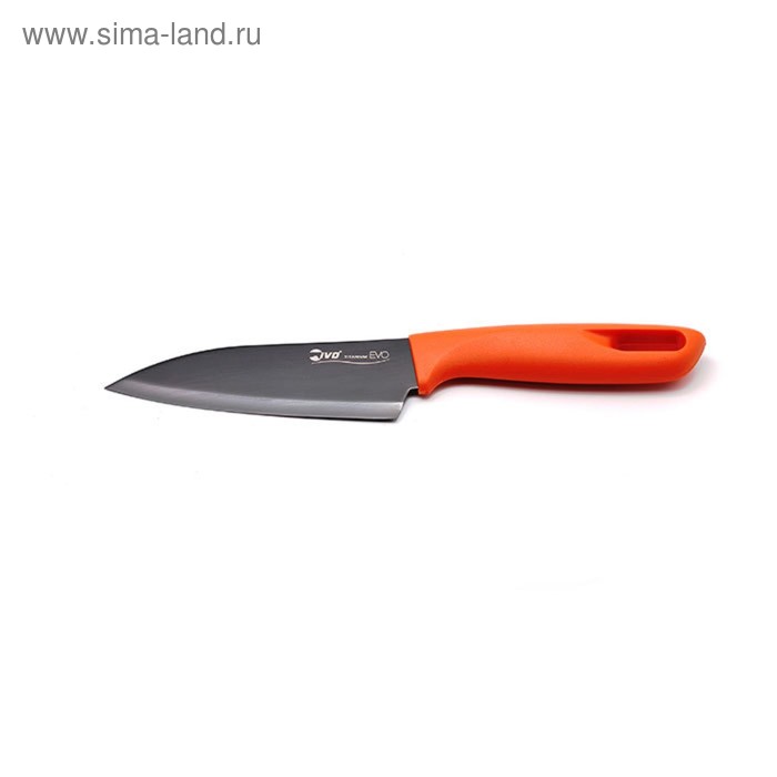 фото Нож сантоку ivo, оранжевый, 12,5 см