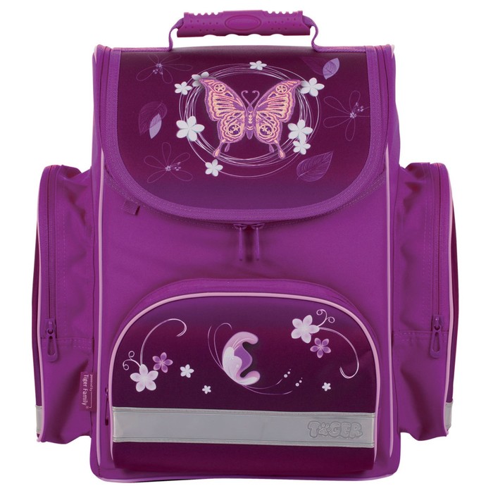 Ранец Стандарт TIGER FAMILY 38х34х21см, 18л, дев., "Очарование" 1731C