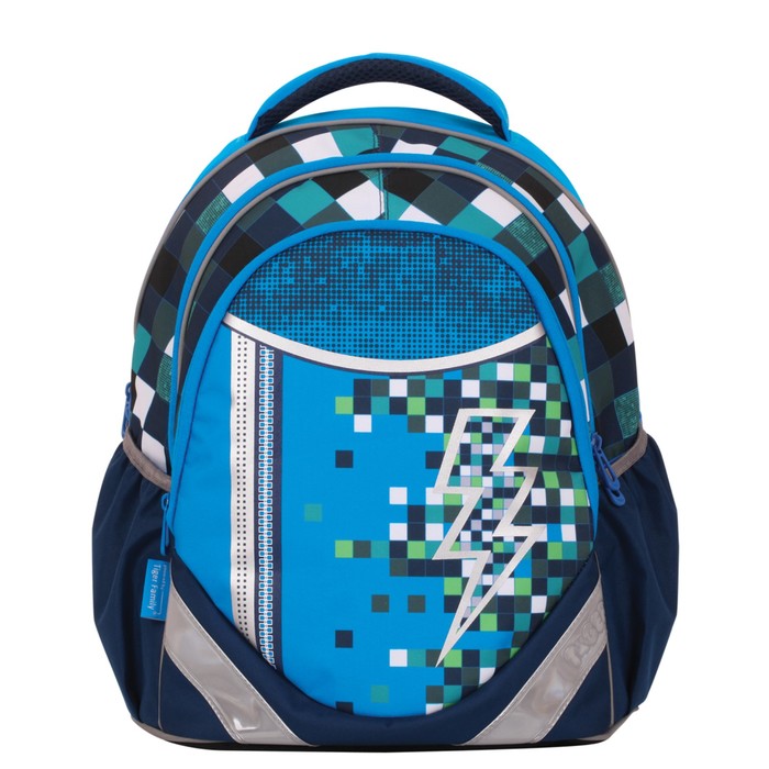 Рюкзак TIGER FAMILY "Молния", 21 литр, с ортопедической спинкой, 38х31х23 см, 1738A 2538