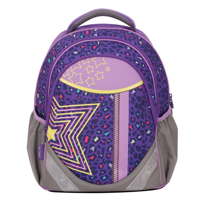 Рюкзак с ортопедической спинкой TIGER FAMILY "Глэм", 21 л, 38х31х23 см, 1738B