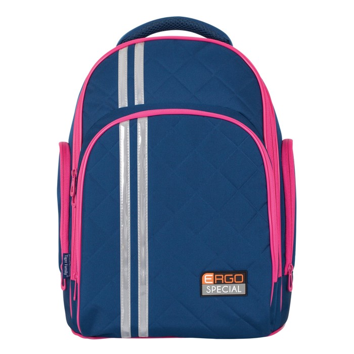 Рюкзак с ортопедической спинкой TIGER FAMILY "Полосы", 19 л, 39х31х22 см, 1741H