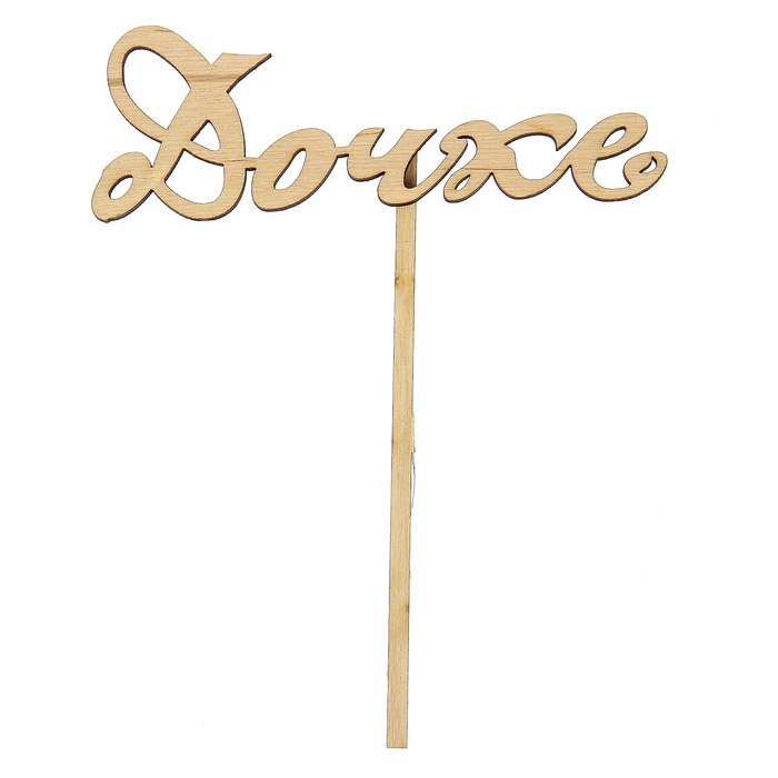 Топпер "Дочке-2" из фанеры, 5х13 см