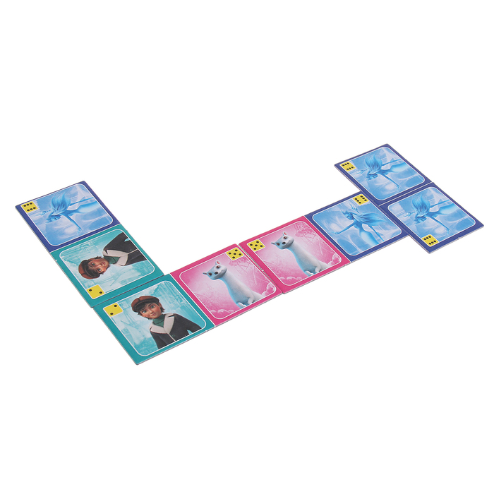 Домино 4D "Снежная королева", 28 карточек